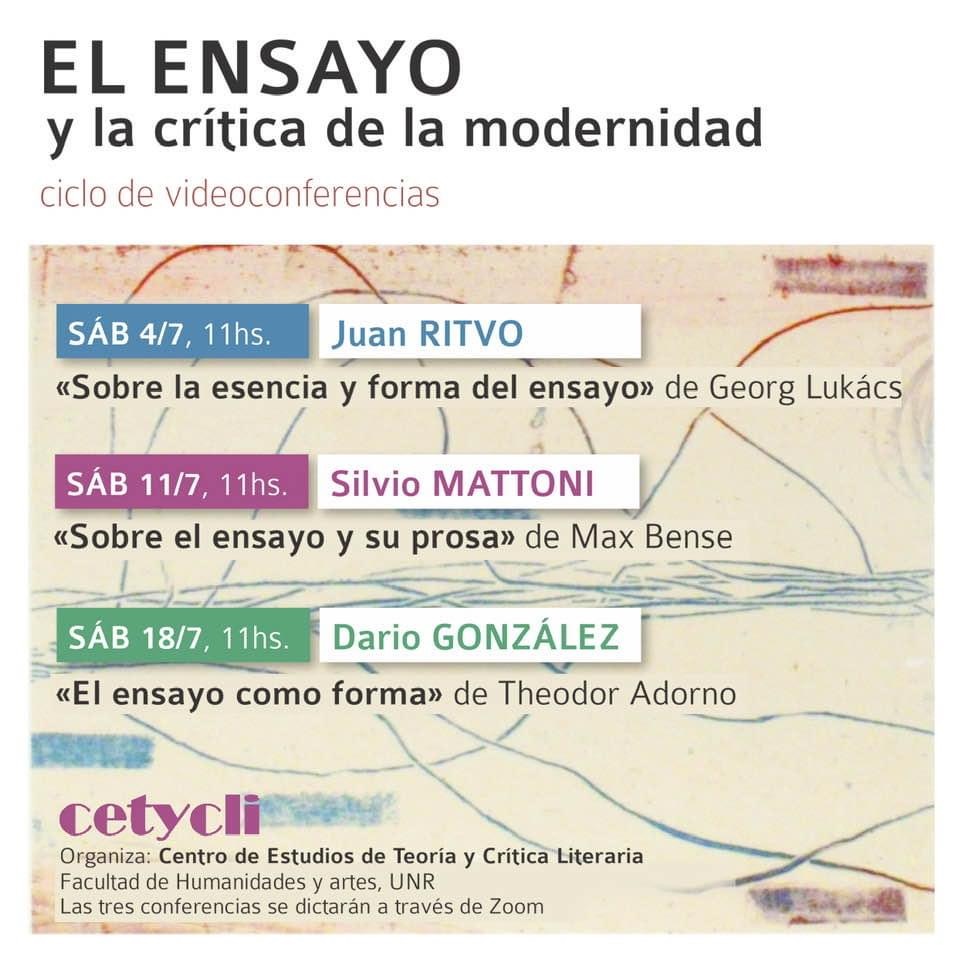 El ensayo y la crítica de la modernidad